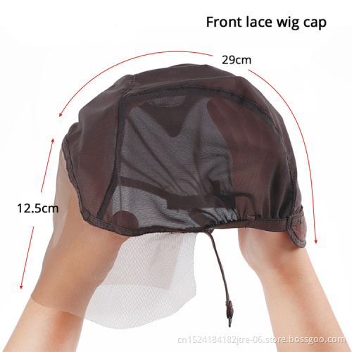 breathable swiss lace front wigcap for wig making, 100% lace frontal wigcap for sale, scalp wigcap